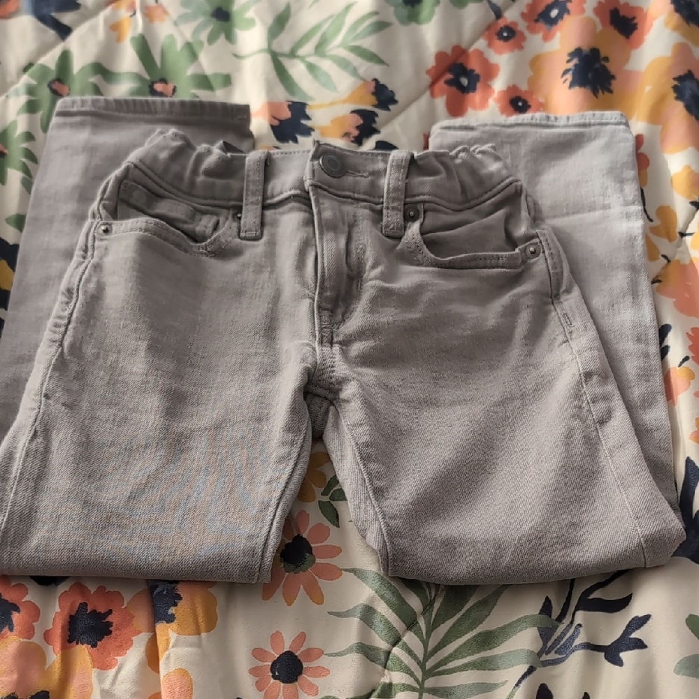 Like New Old Navy 360 Stretch Slim Jeans - Gray - Boys 6 Slim